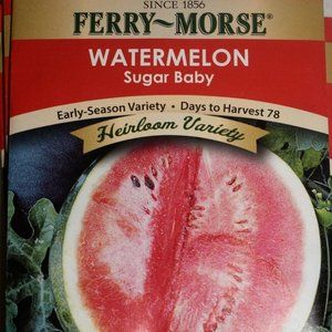Ferry-Morse Watermelon Sugar Baby Seed Packet
